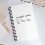 thought leader spiral notebook